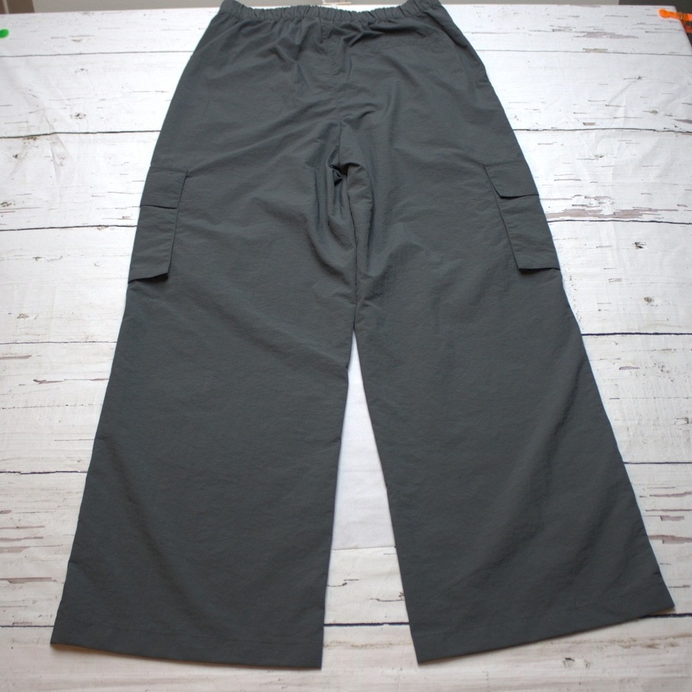 Wilo The Label Parachute Fly Cargo Pants Gunmetal Grey WL-24-135 S NWT - Picture 3 of 8